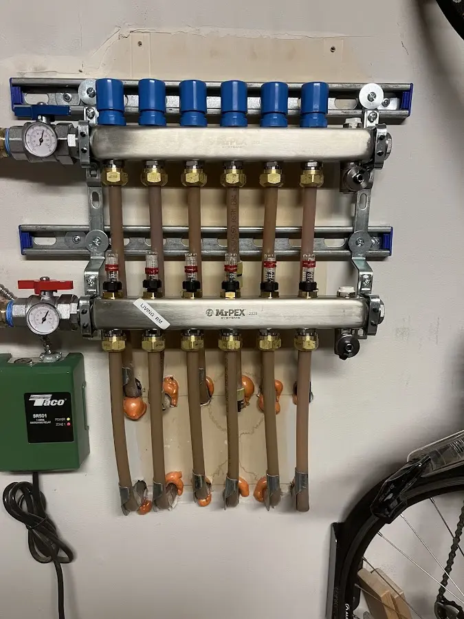 Plumber performing Sink Repair at a residential property in Maple Heights-Lake Desire