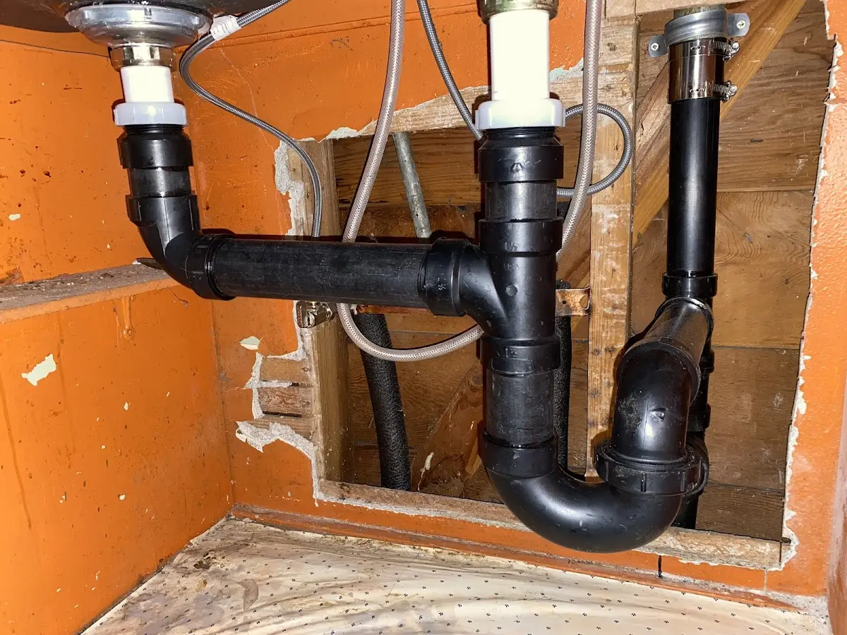 Professional Garbage Disposal Repair equipment and tools on the job in Maple Heights-Lake Desire